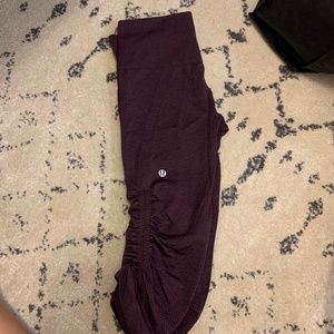 lululemon awakening crop leggings size 4